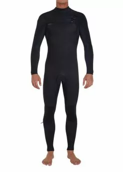 ONeill O'Neill Mens Hyperfreak 4/3mm Fuze Zip Steamer Wetsuit