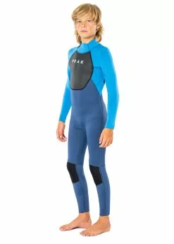 Peak Junior Energy 3/2mm GB Back Zip Steamer Wetsuit