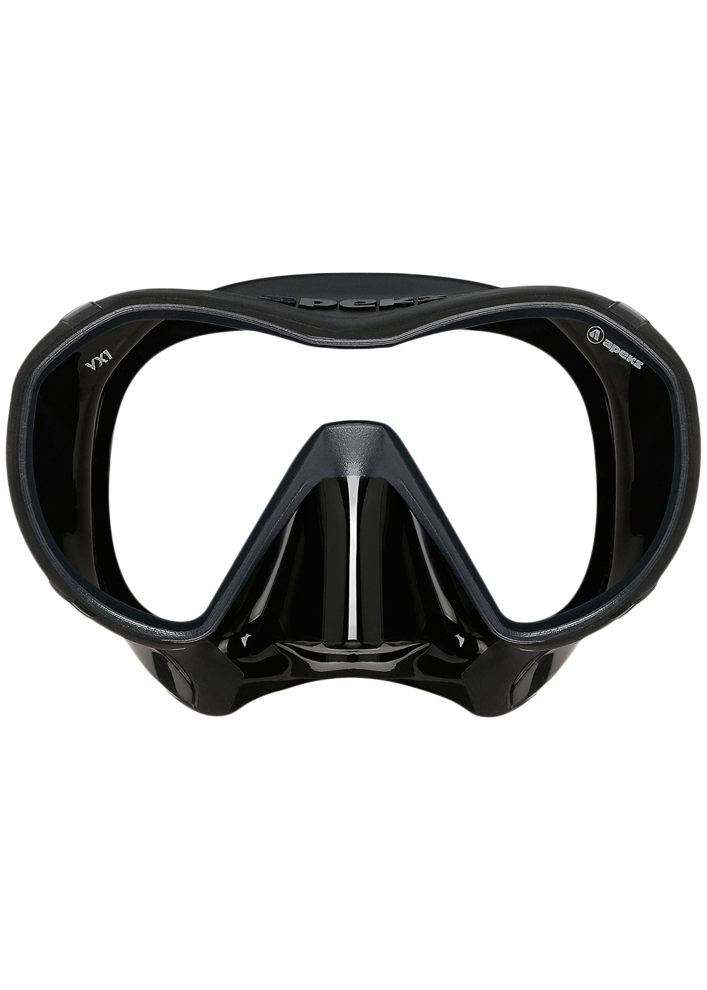 Apeks Mask - Snorkel - Fin Pack - Black 5 Apeks Mask - Snorkel - Fin Pack - Black - Image 3