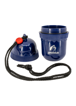Problue Plastic Dry Capsule W/lanyard Blue