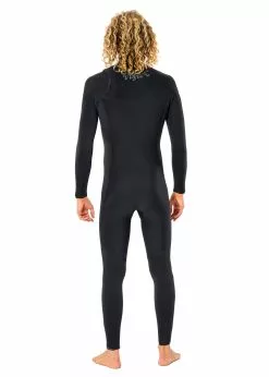 Peak Climax Pro Zipperless 4/3mm Steamer Wetsuit -Wetsuit Shop Peak Energy 3 2mm Flatlock Steamer Wetsuit BLACK 1