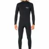 Peak Climax Pro Zipperless 4/3mm Steamer Wetsuit -Wetsuit Shop Peak Energy 3 2mm Flatlock Steamer Wetsuit BLACK 2