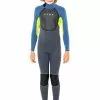 Peak Youth Energy 3/2mm Flatlock Steamer Wetsuit -Wetsuit Shop Peak Youth Energy 3 2mm Flatlock Steamer Wetsuit yellow 2
