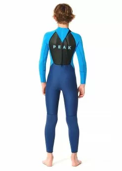 Peak Junior Energy 4/3mm GB Back Zip Steamer Wetsuit -Wetsuit Shop PeakJuniorEnergy43mmGBBackZipSteamerWetsuitP3741J 0070 6 2