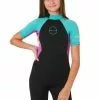 Peak Girls 2mm Energy Short Sleeve Spring Suit 2 Peak Girls 2mm Energy Short Sleeve Spring Suit -Wetsuit Shop Peak Girls 2mm energy SS