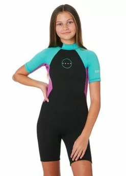 Peak Girls 2mm Energy Short Sleeve Spring Suit