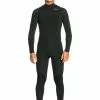 Quiksilver Boys Everyday Sessions 4/3mm Chest Zip Steamer Wetsuit