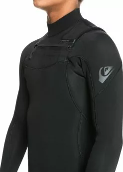 Quiksilver Boys Everyday Sessions 4/3mm Chest Zip Steamer Wetsuit -Wetsuit Shop Quiksilver Boys Everyday Sessions 43mm Back Zip Steamer Wetsuit 4