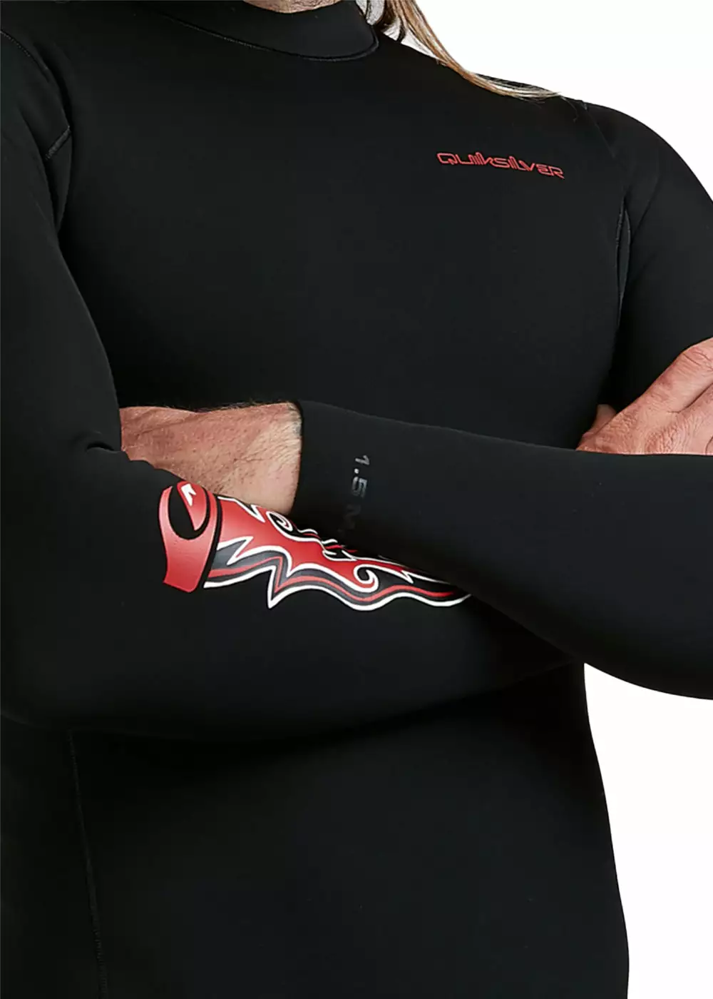 Quiksilver Mens 1.5mm Capsule Sessions Long Sleeve Wetsuit Jacket 5 Quiksilver Mens 1.5mm Capsule Sessions Long Sleeve Wetsuit Jacket - Image 3