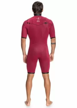 Quiksilver Mens 2/2mm Sessions Short Sleeve Chest Zip Springsuit -Wetsuit Shop Quiksilver Mens 6 1b824782 5721 4eba b199 a26f5685c01b