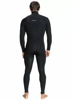 Quiksilver Mens Everyday Sessions 4/3mm Chest Zip Steamer Wetsuit -Wetsuit Shop Quiksilver Mens Everyday Sessions 43mm Chest Zip Steamer Wetsuit 5