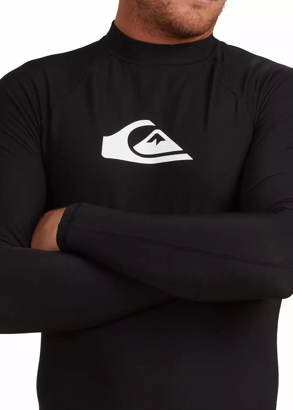Quiksilver Mens Heater Long Sleeve Rash Guard 6 Quiksilver Mens Heater Long Sleeve Rash Guard - Image 4