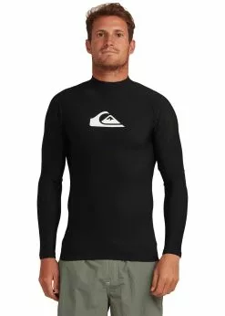 Quiksilver Mens Heater Long Sleeve Rash Guard