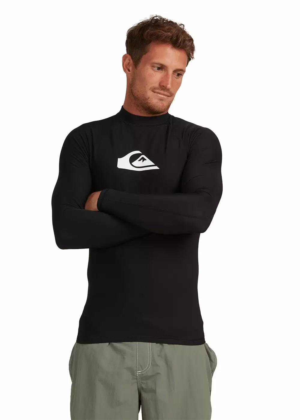 Quiksilver Mens Heater Long Sleeve Rash Guard 4 Quiksilver Mens Heater Long Sleeve Rash Guard - Image 2