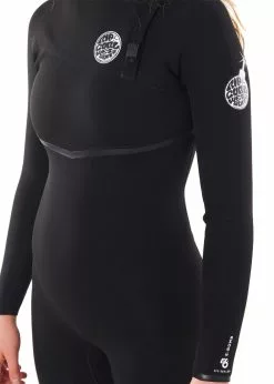Rip Curl E Bomb 3/2mm Zipperless Steamer Wetsuit 11 Rip Curl E Bomb 3/2mm Zipperless Steamer Wetsuit -Wetsuit Shop Rip Curl E Bomb 32mm Zipperless Steamer Wetsuit black 4