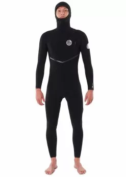 Rip Curl E Bomb 4/3mm Zipperless Hooded Steamer Wetsuit