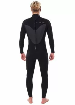 Rip Curl Flashbomb 3/2mm Back Zip Steamer Wetsuit -Wetsuit Shop Rip Curl Flashbomb 3 2mm Back Zip Steamer Wetsuit Black 1