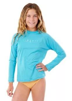 Rip Curl Girls Golden Rays Long Sleeve Rash Guard 9 Rip Curl Girls Golden Rays Long Sleeve Rash Guard -Wetsuit Shop Rip Curl Girls Golden Rays Long Sleeve Rash Guard 3