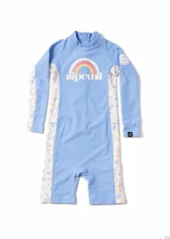 Rip Curl Girls Long Sleeve 0-6 Long Sleeve Lycra Spring Suit