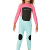 Rip Curl Groms Omega 3/2mm Back Zip Steamer Wetsuit -Wetsuit Shop Rip Curl Groms Omega 3 2mm Back Zip Steamer Wetsuit PNK 1