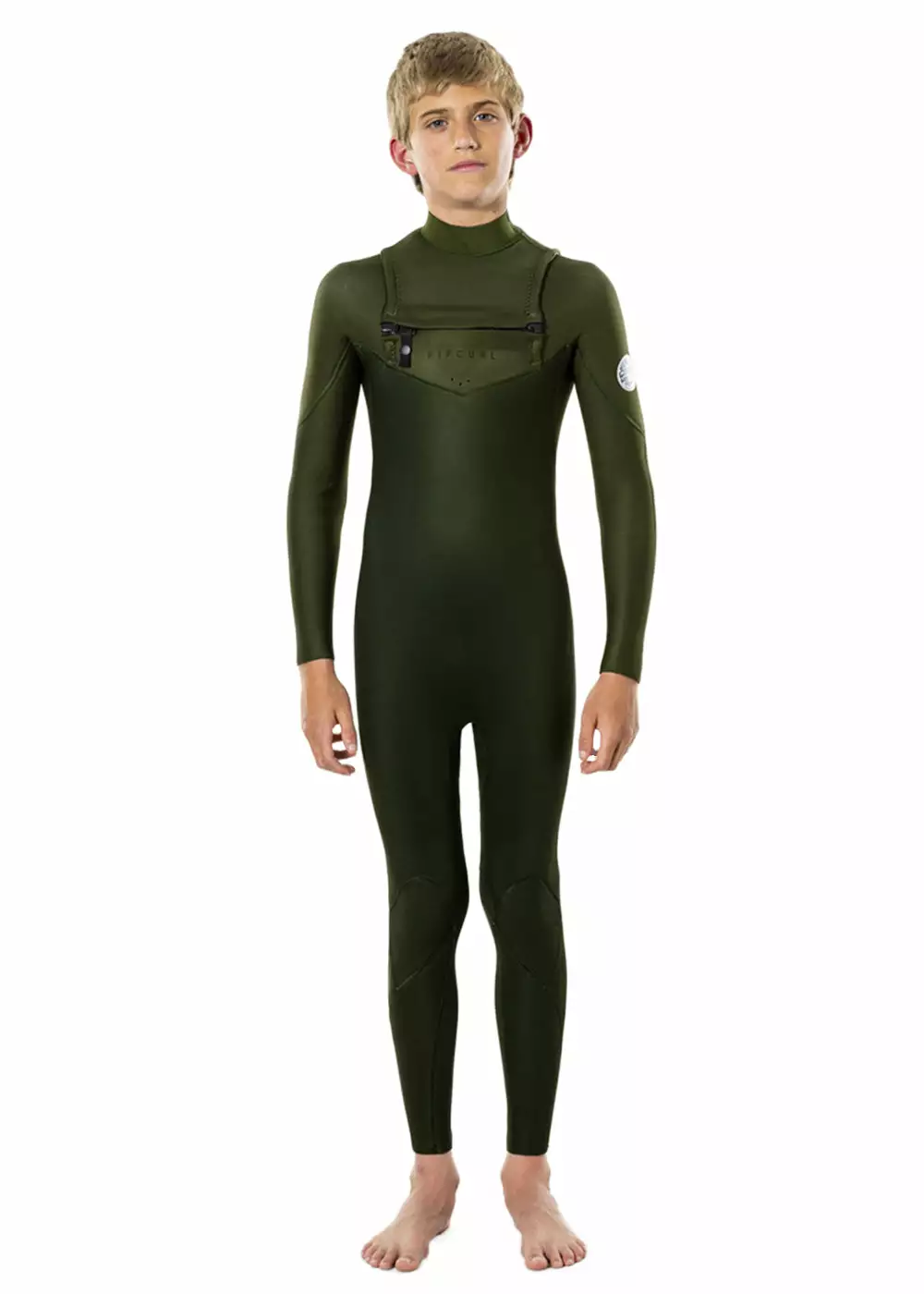 Rip Curl Junior Dawn Patrol 3/2mm Chest Zip Steamer Wetsuit 3 Rip Curl Junior Dawn Patrol 3/2mm Chest Zip Steamer Wetsuit