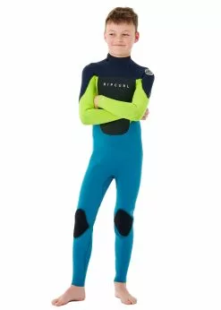 Rip Curl Boys Omega 3/2mm E-Stitch Back Zip Steamer Wetsuit -Wetsuit Shop Rip Curl Junior Omega 3 2mm GB Back Zip Steamer Wetsuit NVY 2 13359ab0 6add 4996 8124 f142be015f97