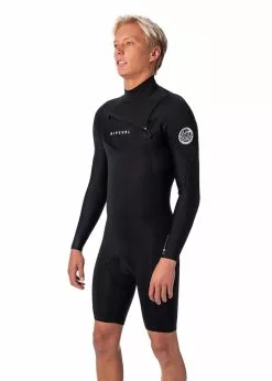 Rip Curl Mens Dawn Patrol 2mm Long Sleeve Chest Zip Spring Suit -Wetsuit Shop Rip Curl Mens Dawn Patrol 2mm Long Sleeve Chest Zip Spring Suit 2