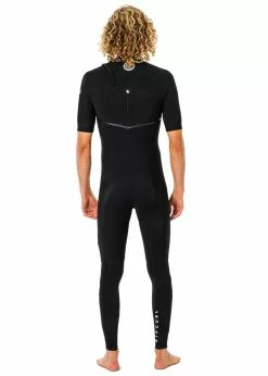 Rip Curl Mens E Bomb Zipperless 2/2mm Short Sleeve Steamer Wetsuit -Wetsuit Shop Rip Curl Mens E Bomb Zipperless 2 2mm Short Sleeve Steamer Wetsuit 2