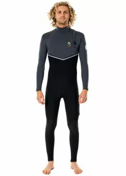 Rip Curl Mens F Bomb Searchers 3/2mm GB Zipperless Steamer Wetsuit