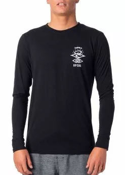 Rip Curl Mens Search Long Sleeve Rash Guard