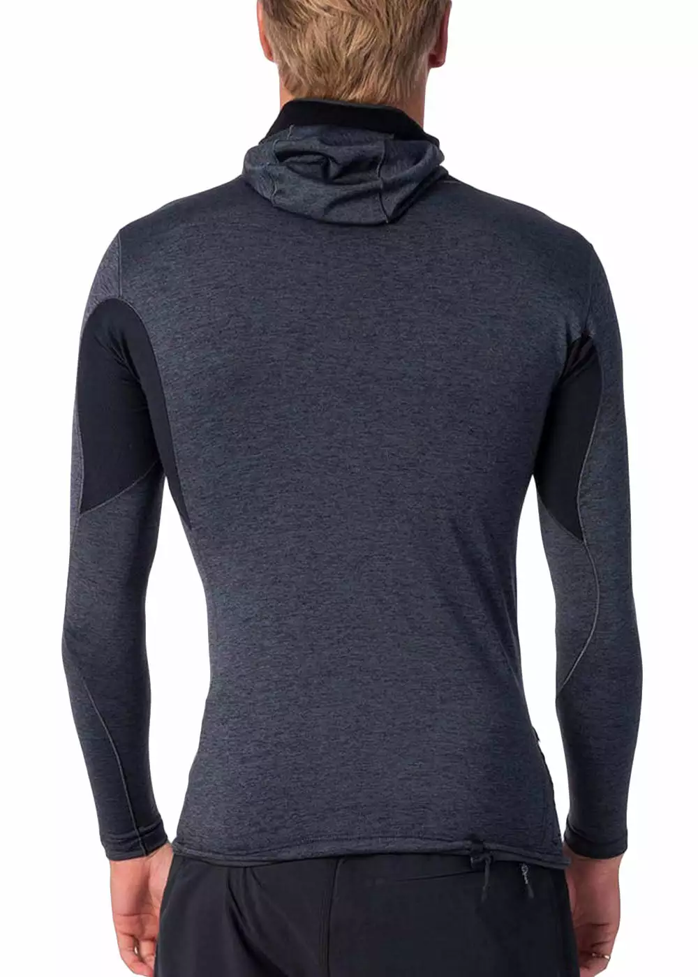 Rip Curl Mens Tech Bomb Long Sleeve Hooded Rash Guard 5 Rip Curl Mens Tech Bomb Long Sleeve Hooded Rash Guard - Image 3
