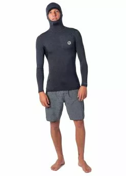 Rip Curl Mens Tech Bomb Long Sleeve Hooded Rash Guard 10 Rip Curl Mens Tech Bomb Long Sleeve Hooded Rash Guard -Wetsuit Shop Rip Curl Mens Tech Bomb Long Sleeve Hooded Rash Guard 3