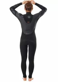 Rip Curl Womens Heatseeker 3/2mm Chest Zip Steamer Wetsuit -Wetsuit Shop Rip Curl Womens Heatseeker 3 2mm Chest Zip Steamer Wetsuit 1