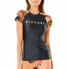 Rip Curl Womens Namotu Relaxed Short Sleeve Rash Guard -Wetsuit Shop Rip Curl Womens Namotu Relaxed Short Sleeve Rash Guard 3