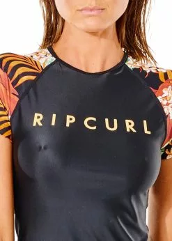 Rip Curl Womens Namotu Relaxed Short Sleeve Rash Guard -Wetsuit Shop Rip Curl Womens Namotu Relaxed Short Sleeve Rash Guard 5