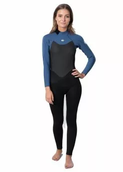 Rip Curl Womens Omega 4/3mm Back Zip Steamer Wetsuit