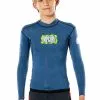 Rip Curl Youth Dawn Patrol 1.5mm Long Sleeve Revo Neoprene Top -Wetsuit Shop Rip Curl Youth Dawn Patrol 1 5mm Long Sleeve Revo Neoprene Top
