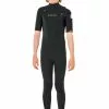 Rip Curl Youth Dawn Patrol 2/2mm Short Sleeve Chest Zip Steamer Wetsuit -Wetsuit Shop Rip Curl Youth Dawn Patrol 2 2mm Short Sleeve Chest Zip Steamer Wetsuit 1