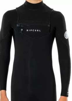 Rip Curl Youth Dawn Patrol 3/2mm Chest Zip Steamer Wetsuit -Wetsuit Shop Rip Curl Youth Dawn Patrol 3 2mm Chest Zip Steamer Wetsuit 2