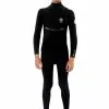 Rip Curl Youth Flashbomb 3/2mm Chest Zip Steamer Wetsuit 1 Rip Curl Youth Flashbomb 3/2mm Chest Zip Steamer Wetsuit -Wetsuit Shop Rip Curl Youth Flashbomb 3 2mm Zipperless Steamer Wetsuit black 2