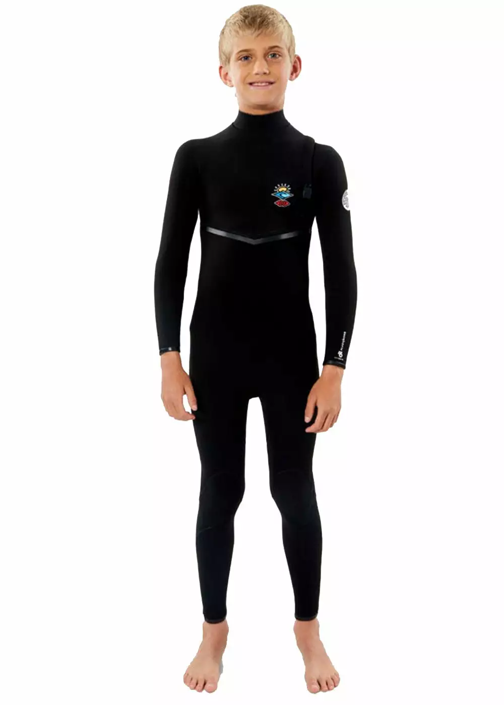 Rip Curl Youth Flashbomb 3/2mm Chest Zip Steamer Wetsuit 3 Rip Curl Youth Flashbomb 3/2mm Chest Zip Steamer Wetsuit