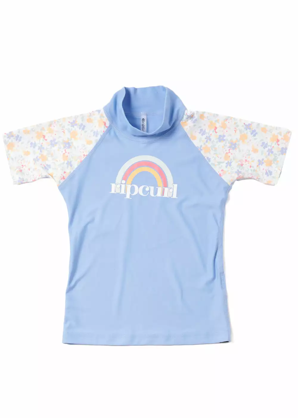 Rip Curl Girls 0-6 Golden Ditzy Short Sleeve Rash Guard 3 Rip Curl Girls 0-6 Golden Ditzy Short Sleeve Rash Guard