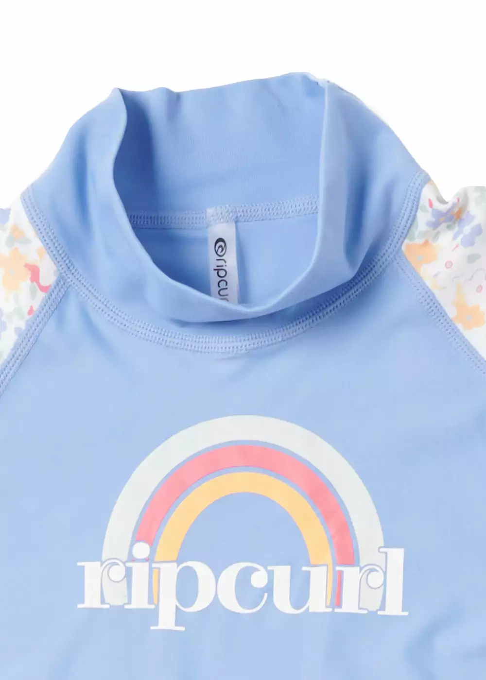 Rip Curl Girls 0-6 Golden Ditzy Short Sleeve Rash Guard 5 Rip Curl Girls 0-6 Golden Ditzy Short Sleeve Rash Guard - Image 3