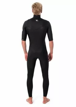 Rip Curl Mens Dawn Patrol 2/2mm Chest Zip Short Sleeve Steamer Wetsuit -Wetsuit Shop RipCurlMensDawnPatrol2mmChestZipShortSleeveSteamerWetsuit127MFS 0090 2XL 2