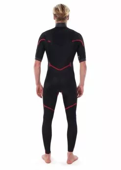 Rip Curl Mens Dawn Patrol 2/2mm Chest Zip Short Sleeve Steamer Wetsuit -Wetsuit Shop RipCurlMensDawnPatrol2mmChestZipShortSleeveSteamerWetsuit127MFS 0090 2XL 4