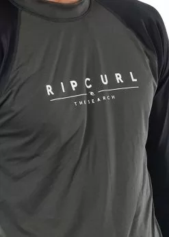 Rip Curl Mens Shockwaves Long Sleeve Rash Guard -Wetsuit Shop RipCurlMensShockwaveLongSleeveRashGuard 5