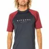 Rip Curl Mens Shockwaves Short Sleeve Uv Rash Guard -Wetsuit Shop RipCurlMensShockwavesShortSleeveUvRashGuard 3