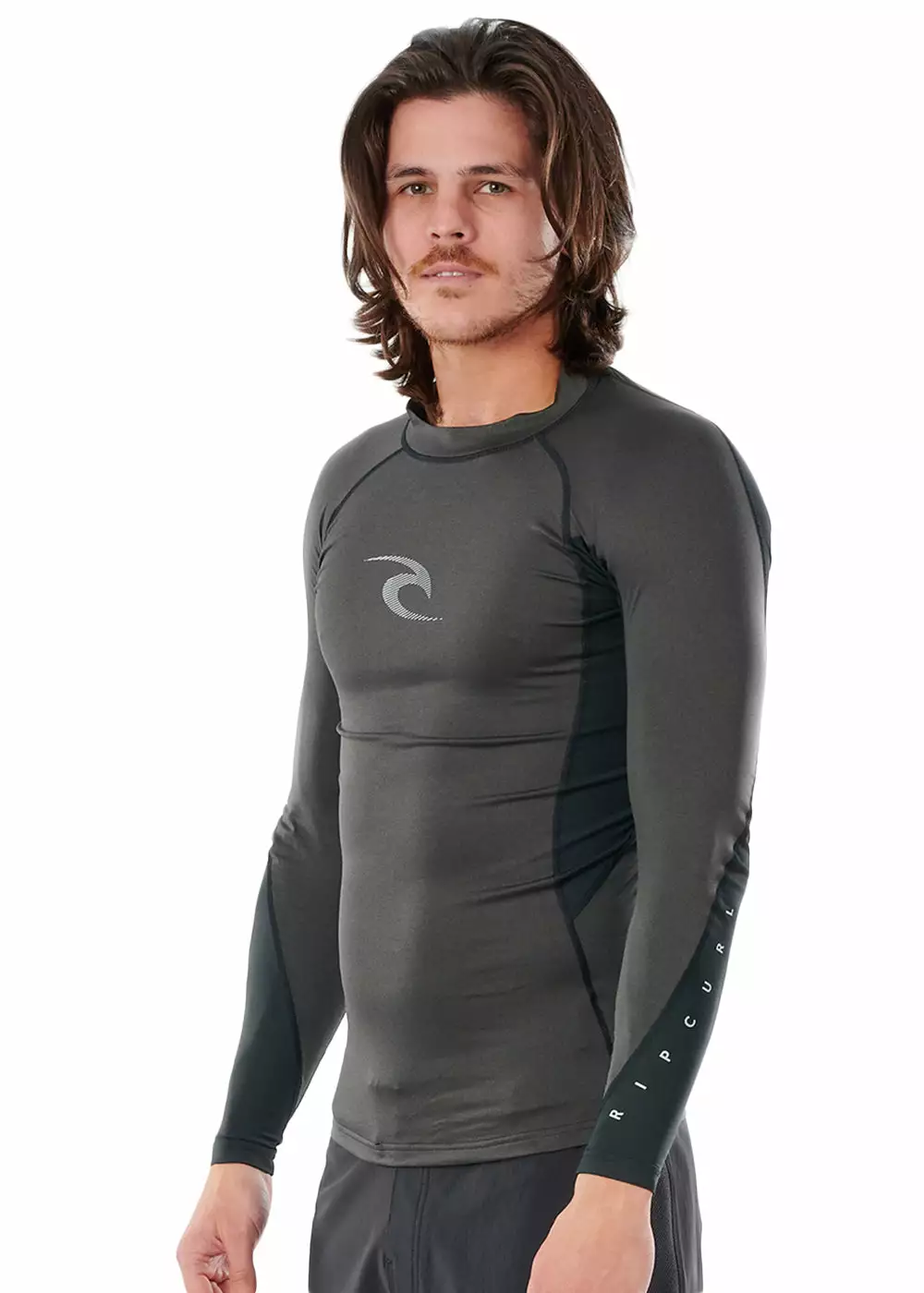 Rip Curl Mens Waves Long Sleeve Rash Guard 3 Rip Curl Mens Waves Long Sleeve Rash Guard