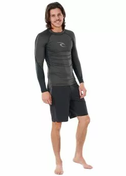 Rip Curl Mens Waves Long Sleeve Rash Guard 10 Rip Curl Mens Waves Long Sleeve Rash Guard -Wetsuit Shop RipCurlMensWavesLongSleeveRashGuard 4