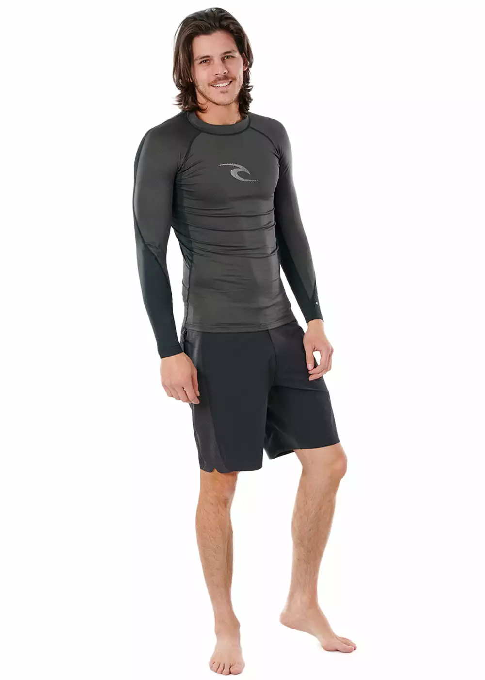 Rip Curl Mens Waves Long Sleeve Rash Guard 6 Rip Curl Mens Waves Long Sleeve Rash Guard - Image 4